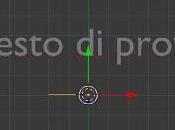 Blender Come utilizzare testi