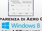 Personalizza trasparenza effetti dell’interfaccia Aero Windows AGTweaker