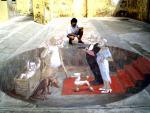 Street art in 3d