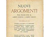 "Nuovi argomenti" compie anni