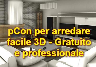 pCon Arreda facile in 3D - gratuito e professionale