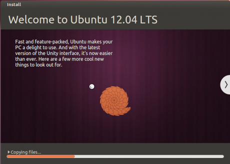 Ubuntu 12.04 Precise Pangolin Install Slide 