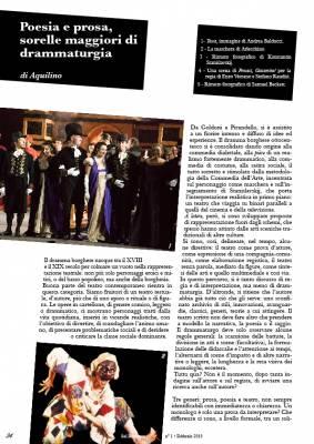 Webzine 1/2013, Poesia, Prosa, Drammaturgia