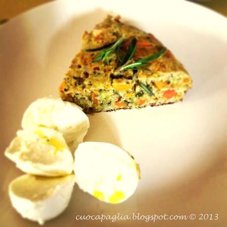 FRITTATA ANGELO CUSTODE CON MIX DI VERDURE BIOREKK