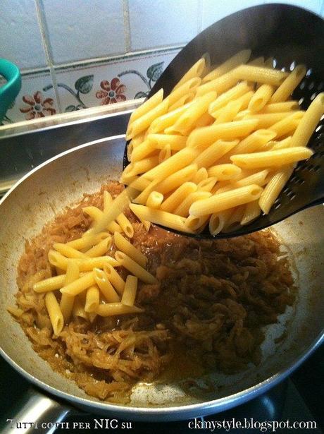 TUTTI COTTI PER NIC: Pasta con le cipolle