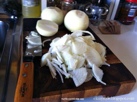 TUTTI COTTI PER NIC: Pasta con le cipolle