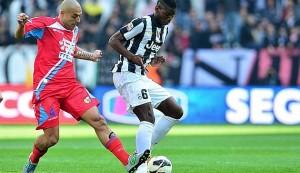 Juventus – Catania 1-0, video gol highlights