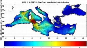 Scirocco in Sicilia, record a San Pier Niceto, in provincia di Messina: 174 km/h