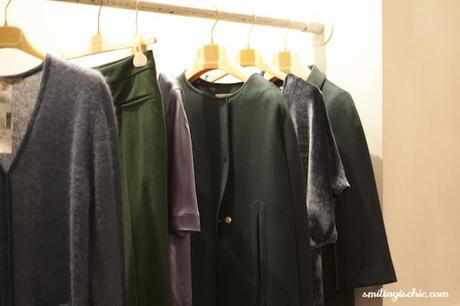 Smilingischic, fashion blog, presentazione collezione Autunno Inverno 2013/2014. L'Autre Chose, mantella verde bosco 