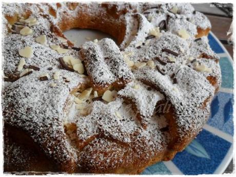 ciambella mele mandorle yogurt