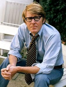 Alan Bennett nel 1973, anno in cui morì il padre.