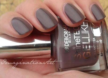 deborah milano gel like shine tech n°03 swatches smalto unghie nail polish lacquer