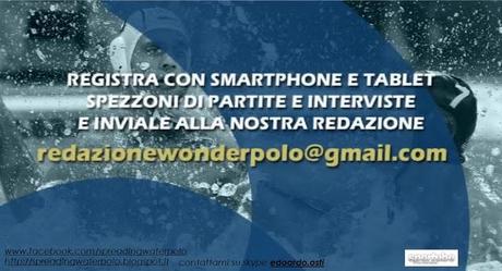 Wonderpolo - domani la seconda puntata della trasmissione web!