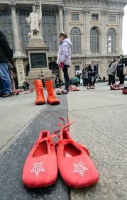 Femminicidio e scarpe rosse
