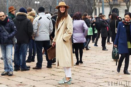 Milan Fashion Week F/W 2014 street style