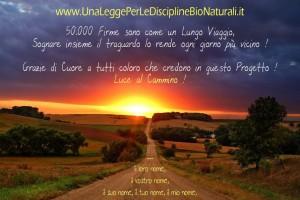 UNA LEGGE PER LE DISCIPLINE BIO-NATURALI