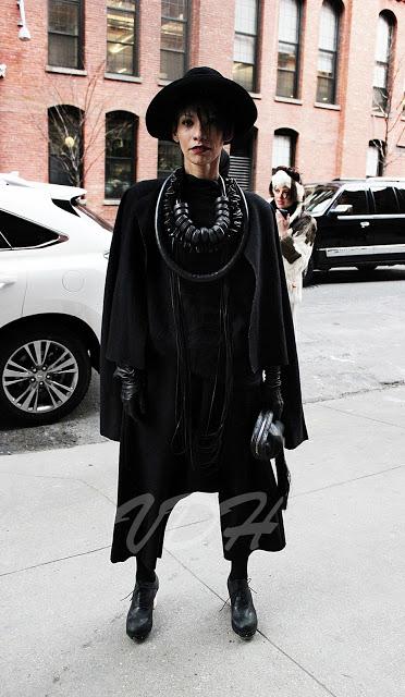 New york Fashion Week Street Style : Lily Gatins