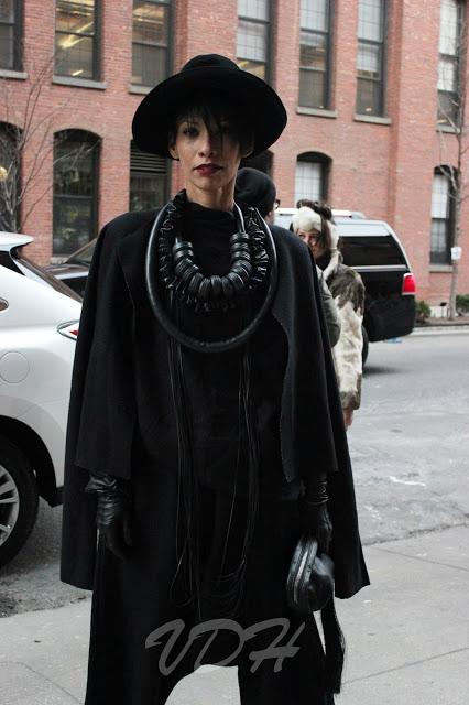 New york Fashion Week Street Style : Lily Gatins