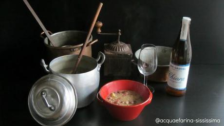 minestra di orzo e fagioli