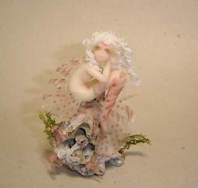 Albino Lionfish Mermaid