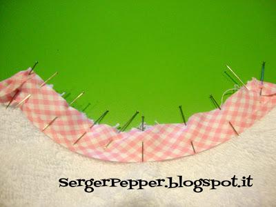 simple sewing bibs bias serger-pepper