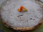 Torta senza farina alle mandorle, fiori d'arancio cannella