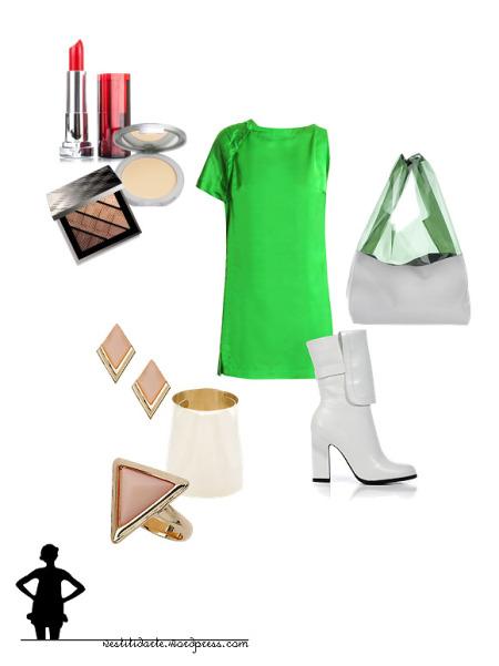 Outfit Ragazza in verde
