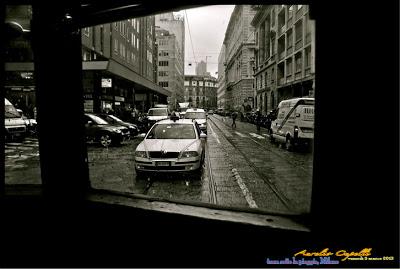 tram nella pioggia, Milano