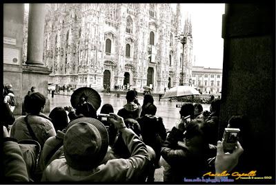 tram nella pioggia, Milano