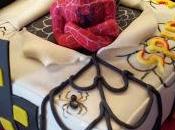 Spiderman cake Black