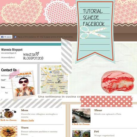 Tutorial schede per facebook