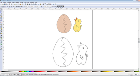 Il risultato finale in Inkscape