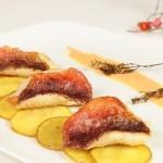 Ricette di pesce: filetti di scorfano al timo con patate croccanti