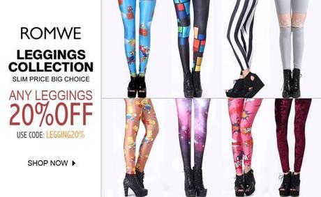 Leggings Collection by Romwe