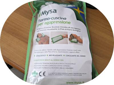 MYSA: IL TERMO-CUSCINO!!!