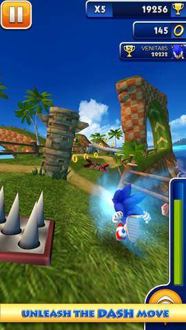 Sonic Dash – sfreccia alla velocità della luce!