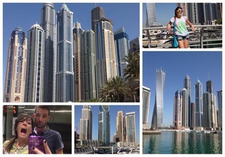Second day in Dubai: Burj Al Arab, The palm Jumeirah and Marina walk