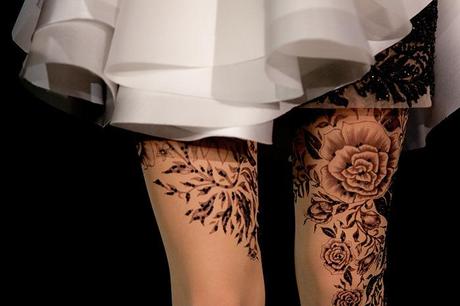 Tatuaggi? No , tattoo tights!