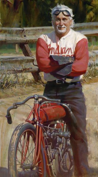 Motorcycle Art - David Uhl #2