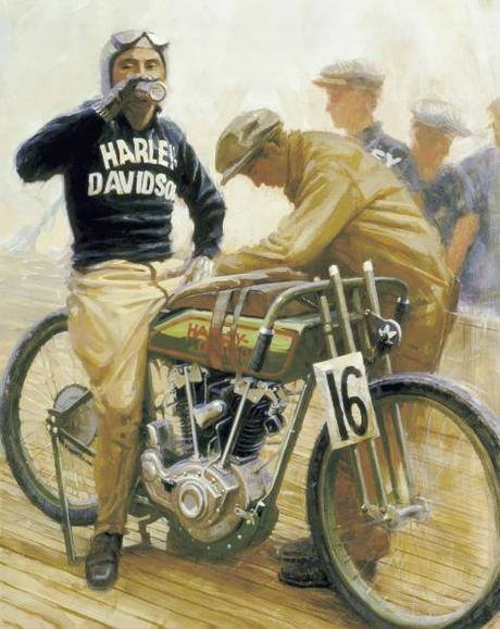 Motorcycle Art - David Uhl #2