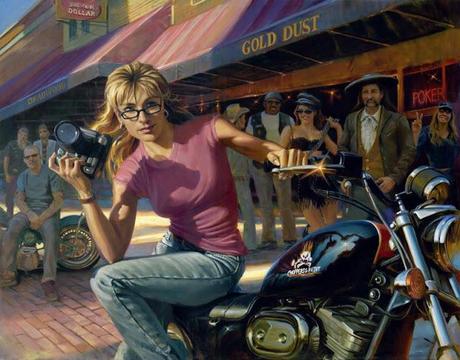 Motorcycle Art - David Uhl #2