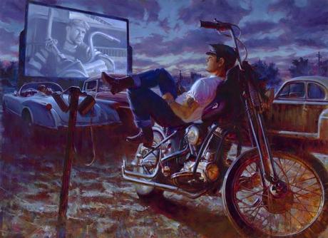 Motorcycle Art - David Uhl #2