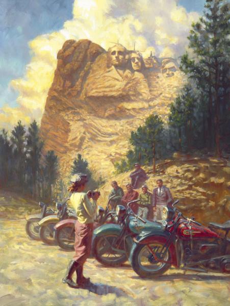 Motorcycle Art - David Uhl #2