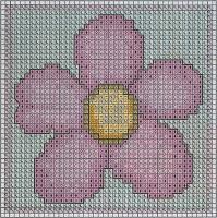 Schema punto croce: Piccoli fiori