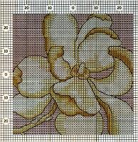 Schema punto croce: Piccoli fiori