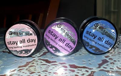 Haul: Essence Stay All Day Long Lasting Eyeshadow