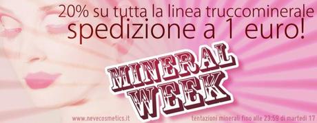 Promozione Neve Cosmetics: 20% di sconto + Spese a 1€!