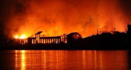 città della scienza incendio