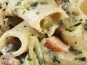 Pasta salmone crema zucchine