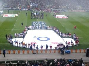 twickenham stadium - national anthems 6 nations